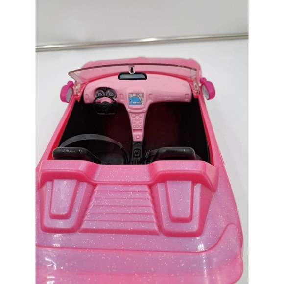 Mattel Barbie Convertible Push Car Pink/Black DVX59 2016 - Picture 6 of 12